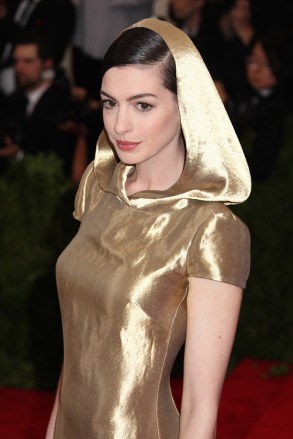Anne Hathaway
Costume Institute Gala Benefit celebrating China: Through the Looking Glass, Metropolitan Museum of Art, New York, America - 04 May 2015