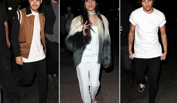 Louis Tomlinson Camila Cabella Clubbing Together