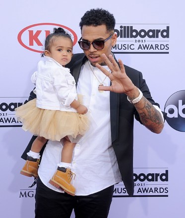 Chris Brown and daughter Royalty Brown