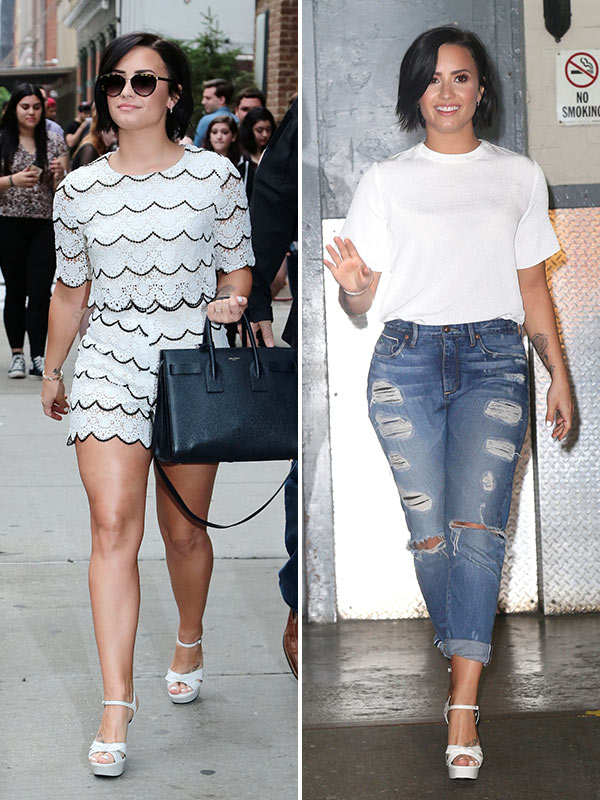 Demi Lovato's Shorts \u0026 Jeans — Rocks 2 