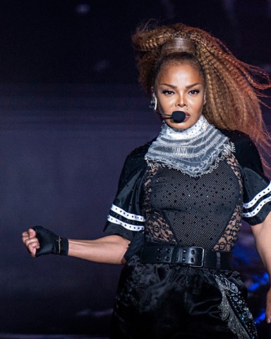 Janet Jackson performs at the 2018 Essence Festival at the Mercedes-Benz Superdome, Sunday, July 8, 2018, in New Orleans. (Photo by Amy Harris/Invision/AP)