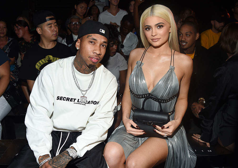 Tyga and Kylie Jenner in the front row
Alexander Wang show, Spring Summer 2017, New York Fashion Week, USA - 10 Sep 2016