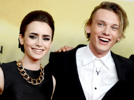 British Actors/cast Members Lily Collins (l) and Jamie Campbell Bower Arrive For the Premiere of 'The Mortal Instruments: City of Bones' at the Cinestar Cinema at Potsdamer Platz in Berlin Germany 20 August 2013 the Movie Opens in German Theaters on 29 August Germany Berlin
Germany Cinema - Aug 2013