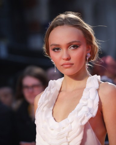 Lily-Rose Depp arrives for the UK Premiere of The King at Odeon Luxe, Leicester Square in London, Britain, 03 October 2019. The 2019 BFI Film Festival runs from 02 to 13 October.
UK Premiere of The King, London, United Kingdom - 03 Oct 2019