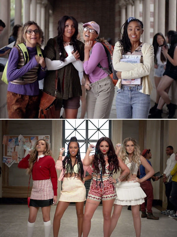 Watch Little Mix S Black Magic Video Girl Group Makes Bullies Farts Hollywood Life