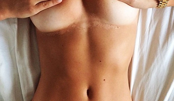 Nina Agdal Topless Pic