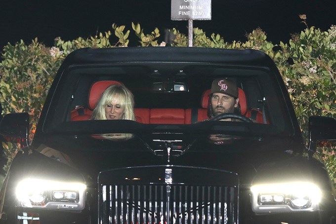 Scott Disick steps out for dinner with Kimberly Stewart again
