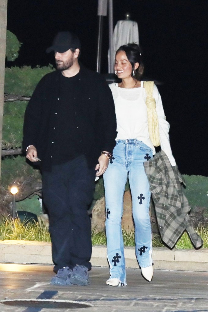 Scott Disick Leaves Nobu With Ex Christine Burke After Thanksgiving