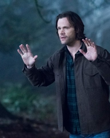 Supernatural -- "Don't Go in the Woods" -- Image Number: SN1416B_0280b.jpg -- Pictured: Jared Padalecki as Sam -- Photo: Dean Buscher/The CW -- ÃÂ© 2019 The CW Network, LLC. All Rights Reserved.