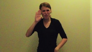 woman performs eminem lose yourself sign language