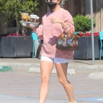 Malibu, CA  - *EXCLUSIVE*  - Lady Gaga looks great in white shorts and a pink sweatshirt with matching sunglasses as she stops at the Trancas Country Market to pick up coffee to go.

Pictured: Lady Gaga

BACKGRID USA 28 FEBRUARY 2022 

BYLINE MUST READ: RMBI / BACKGRID

USA: +1 310 798 9111 / usasales@backgrid.com

UK: +44 208 344 2007 / uksales@backgrid.com

*UK Clients - Pictures Containing Children
Please Pixelate Face Prior To Publication*