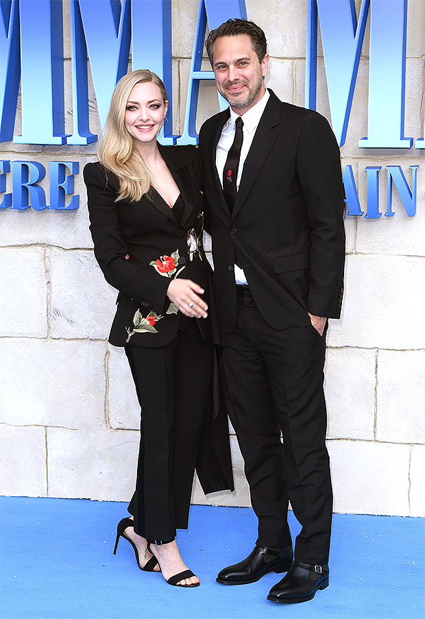 Amanda Seyfried and Thomas Sadoski Attend ‘Mamma Mia! Here We Go Again’ Premiere