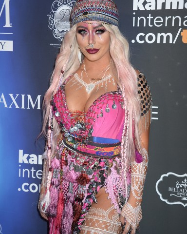 Aubrey O'Day
Maxim Halloween Party, Los Angeles, USA - 21 Oct 2017
2017 Maxim Halloween Party