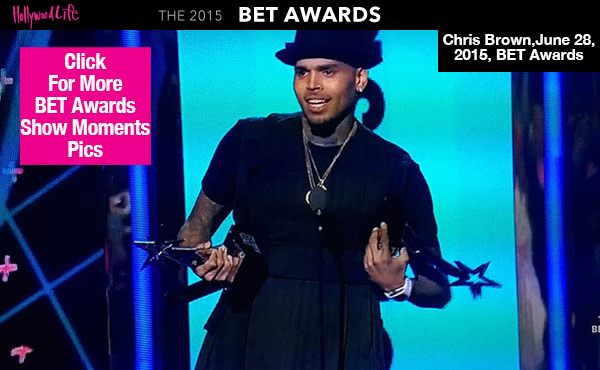 Chris Brown Speech BET Awards