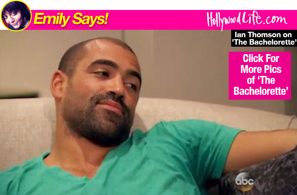 Ian The Bachelorette