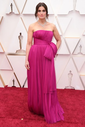 Idina Menzel
92nd Annual Academy Awards, Arrivals, Fashion Highlights, Los Angeles, USA - 09 Feb 2020
Wearing J. Mendel