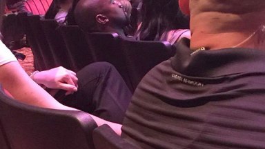 Kanye West Fell Asleep