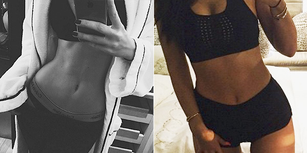 Kendall Kylie Jenner Abs Who Posts The Best Ab Selfies Vite Hollywood Life