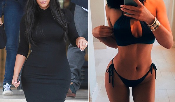 Kim Kardashian Kylie Jenner Body