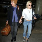 Kristen Stewart and Alicia Cargile at LAX International Airport, Los Angeles, America - 19 May 2016
