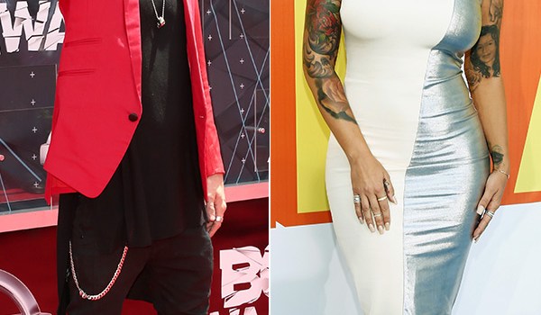 Machine Gun Kelly Amber Rose BET Awards