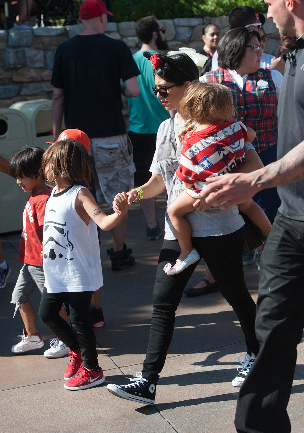 North West birthday at Disneyland