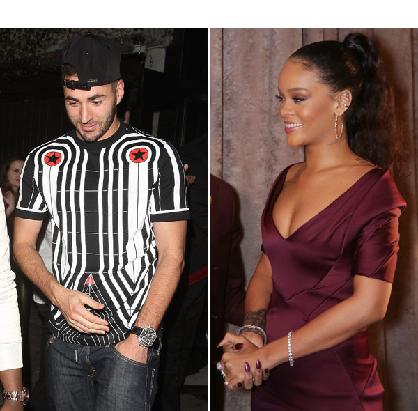 Karim Benzema Rihanna S Relationship Heating Up Wants Him To Meet Her Family Hollywood Life