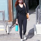 Rumer Willis is seen leaving her pilates class in Los Angeles
