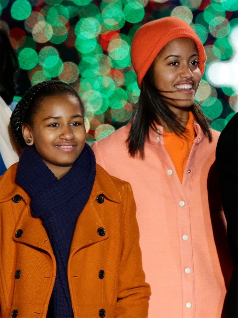 Sasha And Malia Obama Photos Of Michelle And Baracks Girls Together