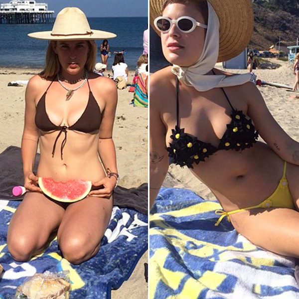 Scout Willis And Tallulah Willis S Bikini Bods Stun During Day At Beach