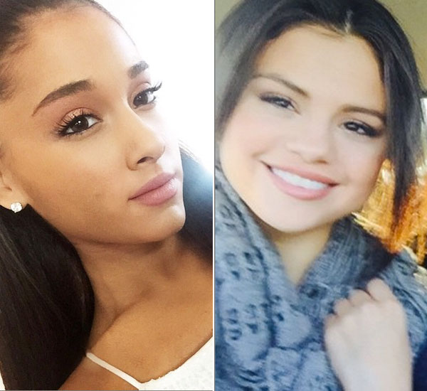 Selena Gomez And Ariana Grande Friends Selena Shows Her Support On