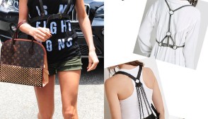taylor swift harness belt backwards