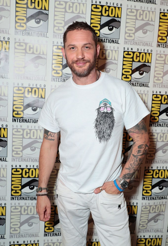 Tom Hardy At 2018 SDCC