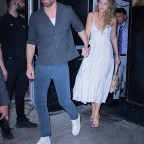 Taylor Swift, Ryan Reynolds, Blake Lively And Dylan O'Brien Leaving The Beacon Theater After Show Casing Taylor‚Äôs Short Film At The Tribeca Film Festival