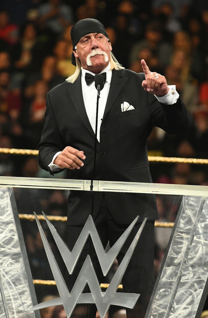Hulk Hogan at 2019 WWE Hall Of Fame Ceremony