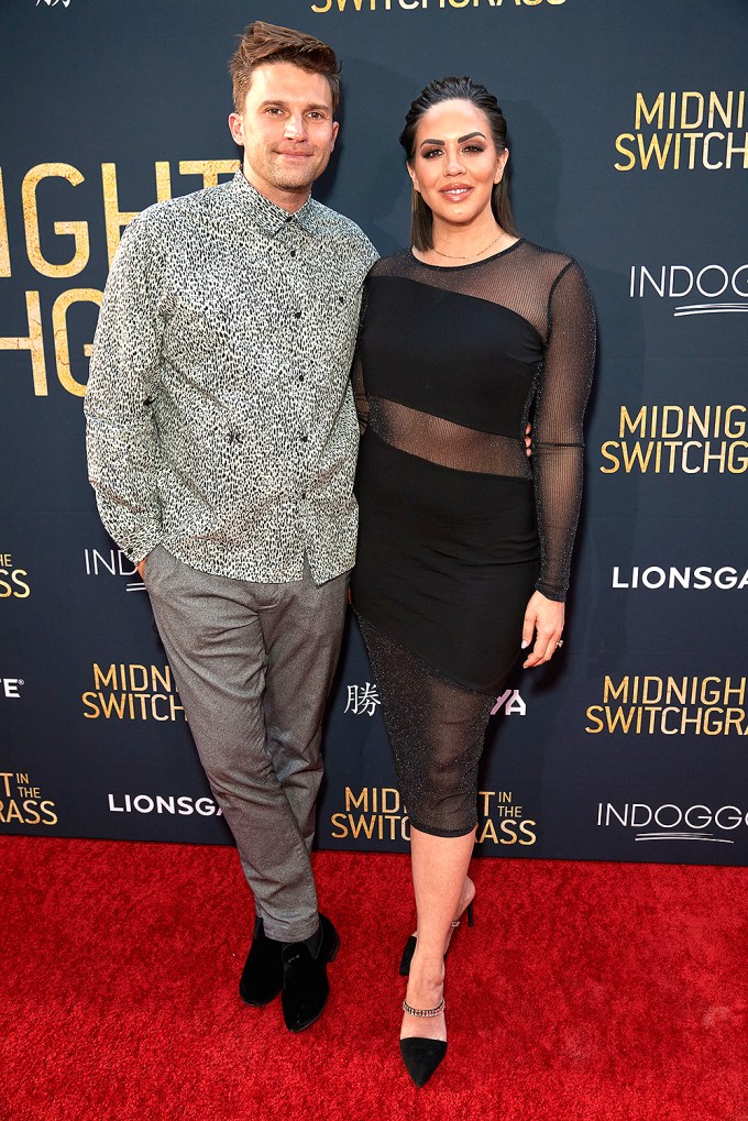Tom & Katie at the ‘Midnight in the Switchgrass’ screening