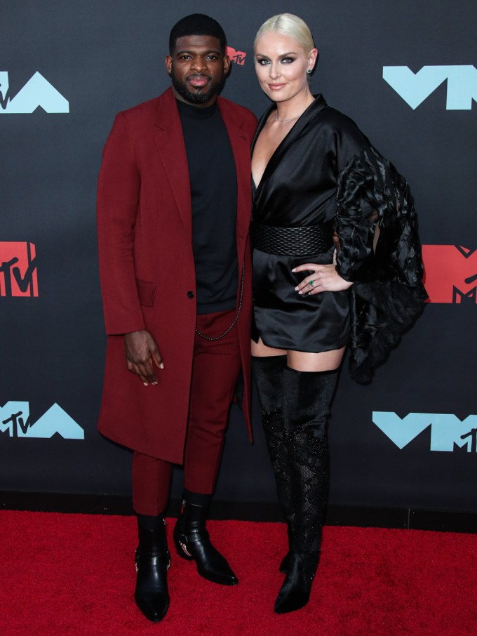 Lindsey Vonn attends the 2019 MTV Video Music Awards