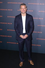 Matt Damon attends Oppenheimer Premiere held at Grand Rex on July 11, 2023 in Paris, France.
Oppenheimer Premiere - Paris JD - 11 Jul 2023