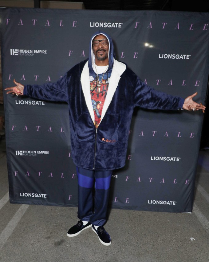 Snoop Dogg At A ‘Fatale’ Screening