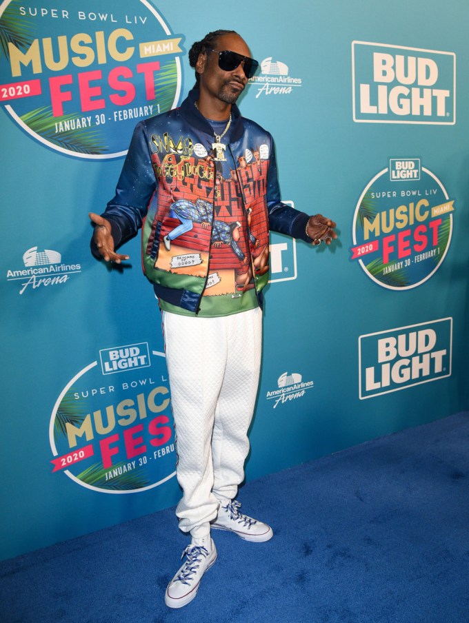 Snoop Dogg At The Bud Light Super Bowl Music Fest