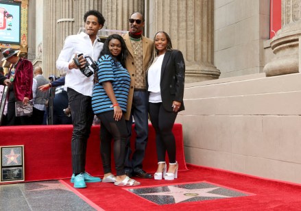 Snoop Dogg, Julian Broadus, Cori Broadus, Shante Taylor
Snoop Dogg Honored with a Star on the Hollywood Walk of Fame, Los Angeles, USA - 19 Nov 2018