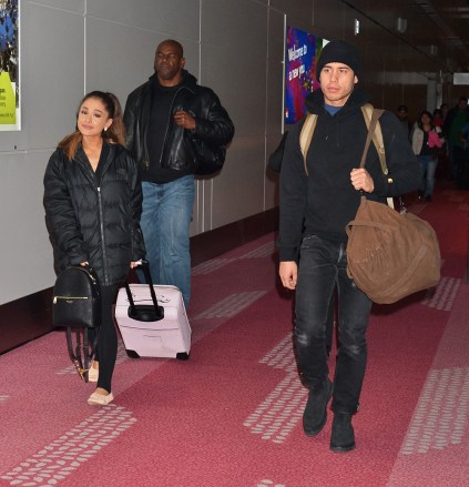 Ariana Grande, Ricky Alvarez
Ariana Grande arrives at Haneda International airport ,Tokyo, Japan - 11 Apr 2016