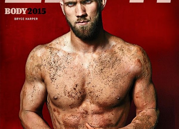 Video Bryce Harper Naked Baseball Player Strips Down For Espns Body Issue Hollywood Life