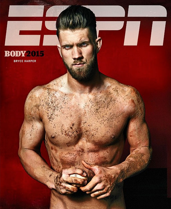 Bryce Harper: MLB Player Strips Naked For ESPN’s ‘Body Issue’ — Watch.
