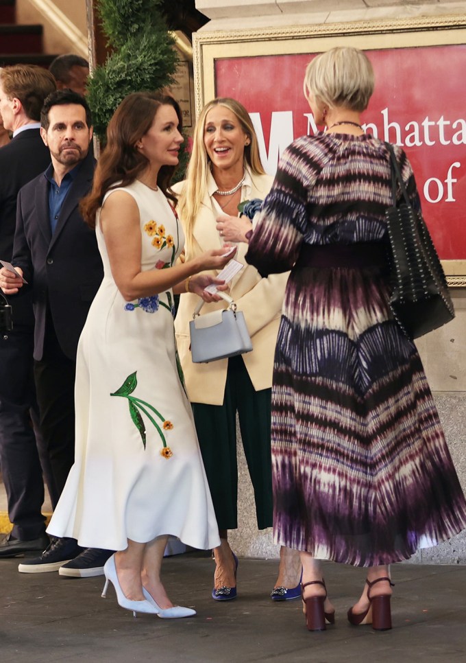 Sarah Jessica Parker Filming ‘And Just Like That’