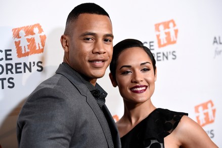 Trai Byers, left, and Grace Gealey, cast members in the television series "Empire," pose together at The Alliance for Children's Rights' 24th Annual Dinner at the Beverly Hilton, in Beverly Hills, Calif
The Alliance for Children's Rights' 24th Annual Dinner, Beverly Hills, USA - 10 Mar 2016