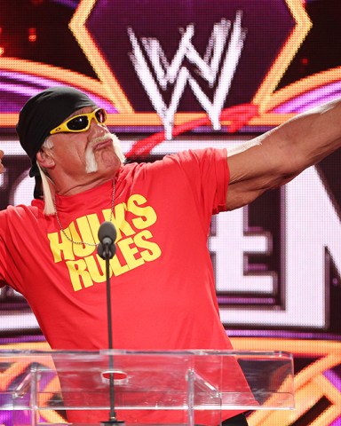 Hulk Hogan
Wrestlemania 30 press conference, New York, America - 01 Apr 2014
