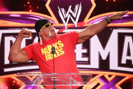 Hulk Hogan Wrestlemania 30 basın toplantısı, New York, Amerika - 01 Nisan 2014