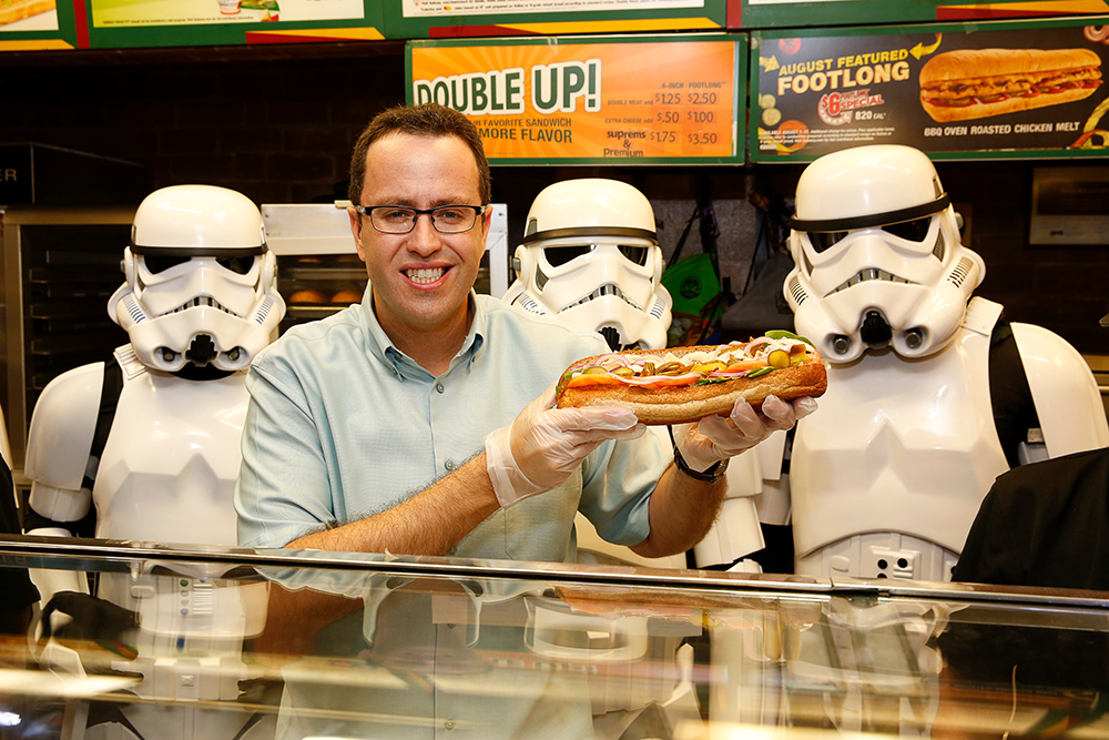 SUBWAY Celebrates Birthday with Stormtroopers, New York, USA