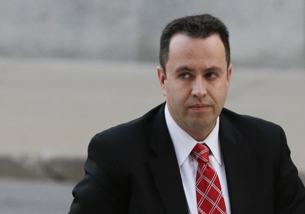 Jared Fogle Former Subway pitchman Jared Fogle arrives at the federal courthouse in Indianapolis.  Fogle is being sued by a girl who is one of the victims in the sex crimes case that sent him to prison for more than 15 years.  The federal lawsuit filed, names Fogle and the former head of his anti-obesity charity, Russell Taylor.  It also names Taylor's wife Subway Spokesman Lawsuit, Indianapolis, USA